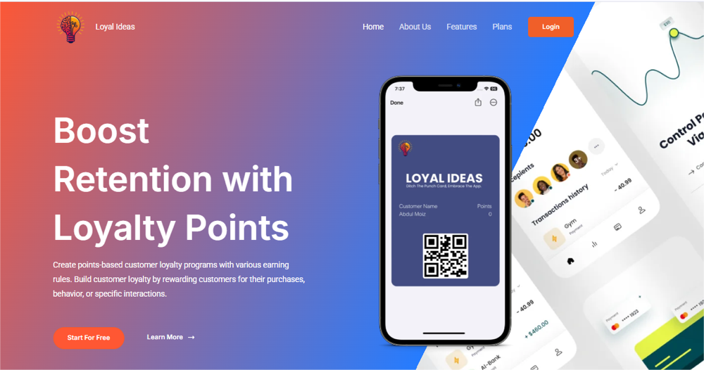 loyal ideas - customer loyalty platform