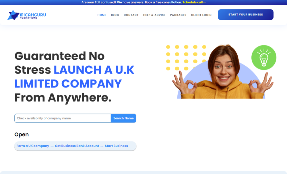 Micahguru Formations - Business Setup Platform